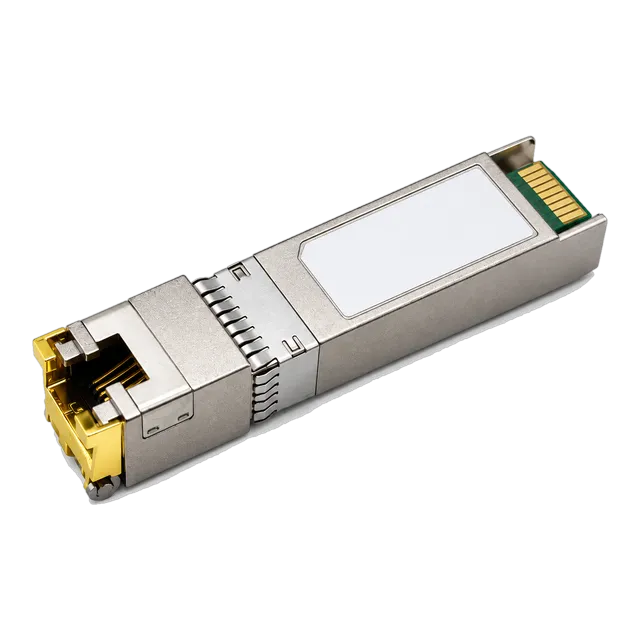 Drop-in 10G SFP+ Copper RJ45 10GBASE-T 100m — Copper RJ45 SFP optical module