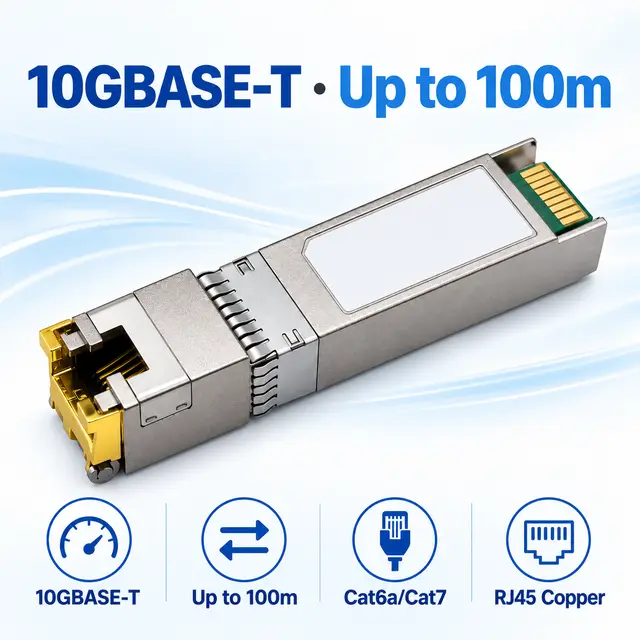 Drop-in 10G SFP+ Copper RJ45 10GBASE-T 100m — Application view 4