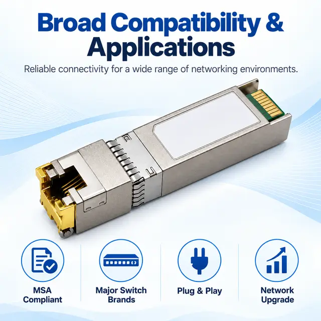 Drop-in 10G SFP+ Copper RJ45 10GBASE-T 100m — Application view 6