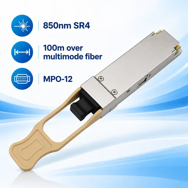 100G QSFP28 SR4 100m 850nm MPO Multimode Optical — Application view 4