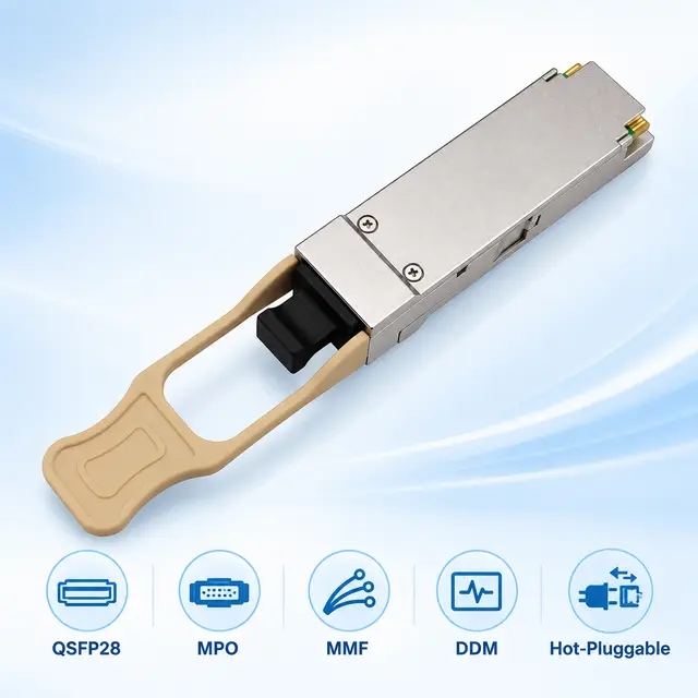 100G QSFP28 SR4 100m 850nm MPO Multimode Optical — Application view 5
