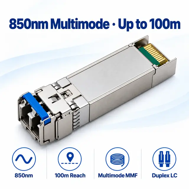 25G SFP28 SR 850nm 100m Multimode Duplex LC Transceiver — — Application view 4
