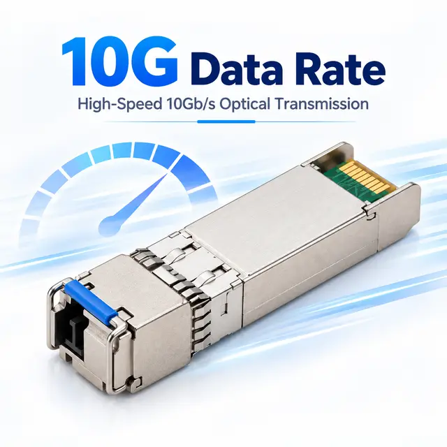 10G SFP+ BiDi BX80 80km 1490/1550nm Simplex LC DDM APD — Application view 3