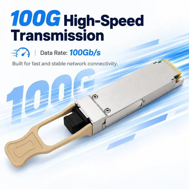 100G QSFP28 SR4 850nm 100m MMF MPO/MTP Optical Transceiver — Application view 3