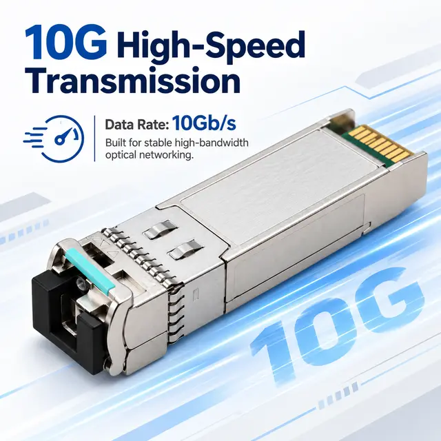 10G SFP+ BiDi BX80 80km - High-Performance Transceiver for WAN — Application view 3