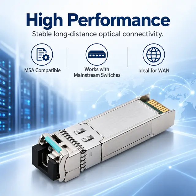 10G SFP+ BiDi BX80 80km - High-Performance Transceiver for WAN — Application view 6