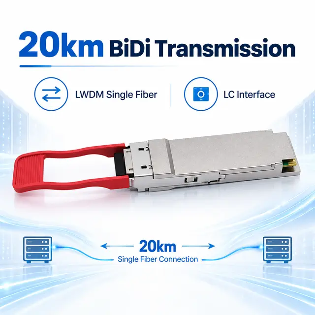 100G BiDi QSFP28-100G-BX20U/D 20km LC Long-Reach — Application view 4