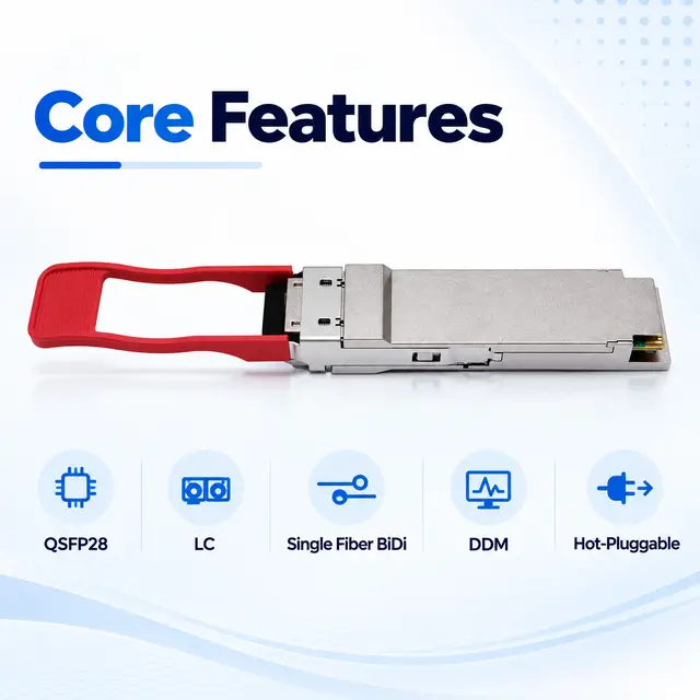 100G BiDi QSFP28-100G-BX20U/D 20km LC Long-Reach — Application view 5