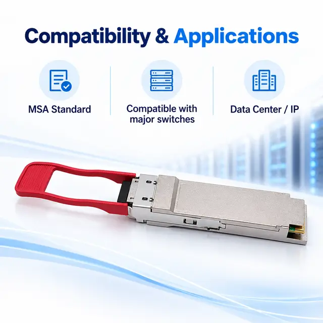100G BiDi QSFP28-100G-BX20U/D 20km LC Long-Reach — Application view 6