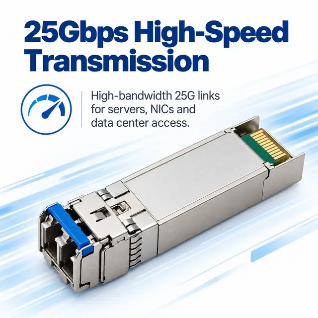 25G SFP28 SR 850nm 100m Multimode Duplex LC Transceiver — Application view 3