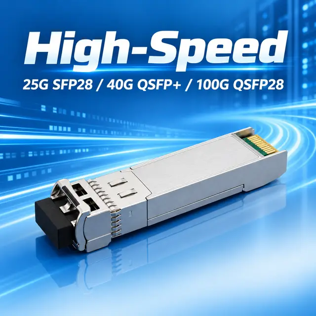High-Speed Optical Transceiver Module — 25G SFP28 / 40G — Application view 3