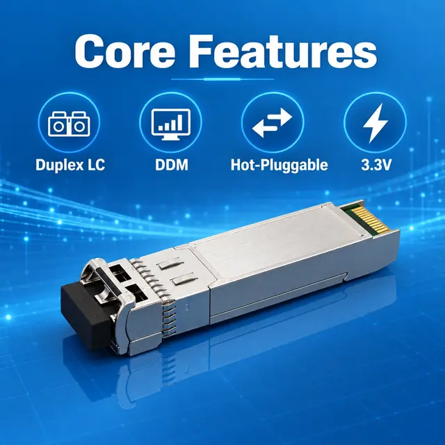 High-Speed Optical Transceiver Module — 25G SFP28 / 40G — Application view 5