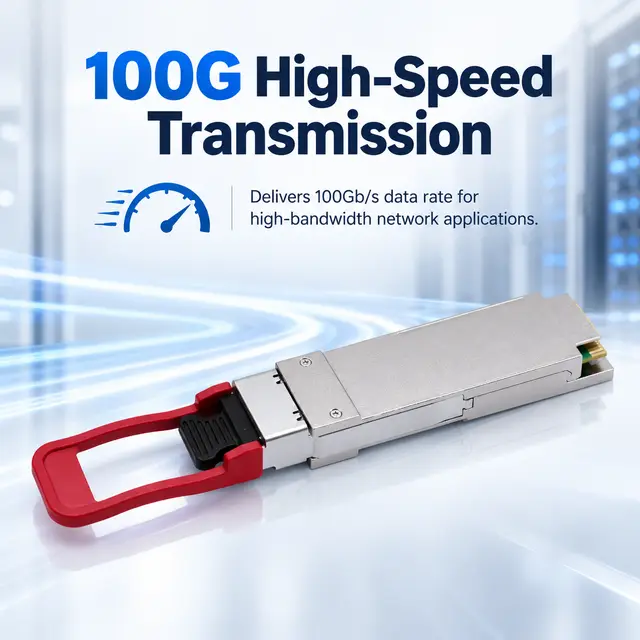 100G QSFP28 BiDi 1271/1331nm LC Single-Fiber Transceiver — Application view 3